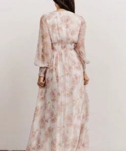 BB Custom Dresses Olivia Maxi Dress | Pink Floral 10 BB Custom Dresses Olivia Maxi Dress | Pink Floral
