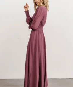 BB Custom Dresses Olivia Maxi Dress | Vintage Plum 6 BB Custom Dresses Olivia Maxi Dress | Vintage Plum