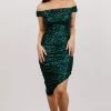 RR Dresses Portland Sequin Dress | Emerald