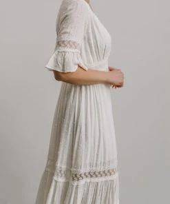 AK Rayne Deep V Maxi Dress | White 13 AK Rayne Deep V Maxi Dress | White