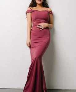 RR Dresses Reims Bodycon Gown | Dark Mauve