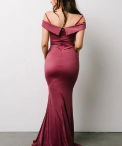 RR Dresses Reims Bodycon Gown | Dark Mauve