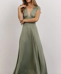 DD Reno Maxi Dress | Dusty Sage Dresses