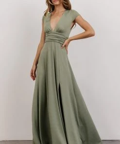DD Reno Maxi Dress | Dusty Sage Dresses