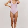 BJB Roatán Scalloped One Piece | Lilac