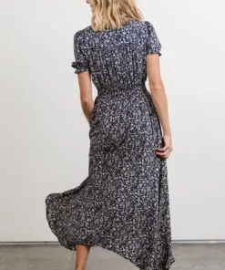 HAY Dresses Robyn Maxi Dress | Navy Floral