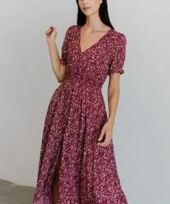 HAY Dresses Robyn Maxi Dress | Red Floral 10 HAY Dresses Robyn Maxi Dress | Red Floral