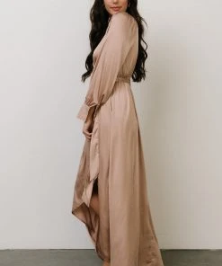 DD Rogue Tulip High Low Dress | Champagne