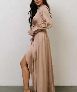 DD Rogue Tulip High Low Dress | Champagne