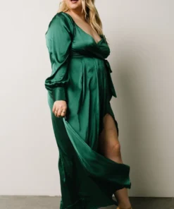 DD Rogue Tulip High Low Dress | Hunter Green 15 DD Rogue Tulip High Low Dress | Hunter Green