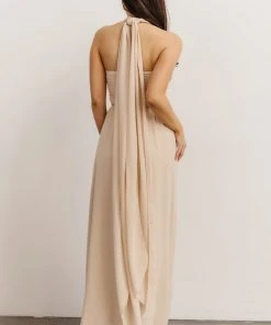 SL Ruth Strapless Convertible Gown | Natural