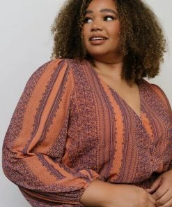 FT Ryker Tiered Midi Dress | Sunset Print Dresses