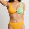 BJB Salvador Bikini Bottom | Orange + Lime