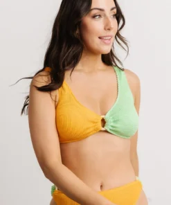 BJB Swim Salvador Bikini Top | Orange + Lime 13 BJB Swim Salvador Bikini Top | Orange + Lime