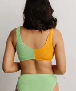 BJB Swim Salvador Bikini Top | Orange + Lime 12 BJB Swim Salvador Bikini Top | Orange + Lime