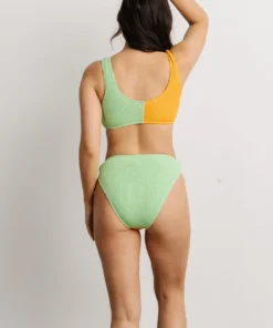 BJB Swim Salvador Bikini Top | Orange + Lime 11 BJB Swim Salvador Bikini Top | Orange + Lime
