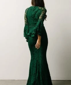 RR Sedona Lace Dress | Green Dresses