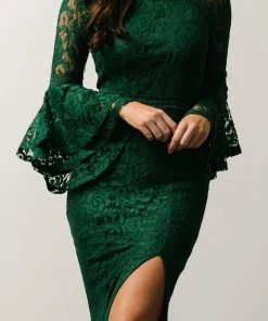 RR Sedona Lace Dress | Green Dresses