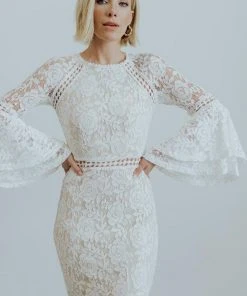 RR Dresses Sedona Lace Dress | White