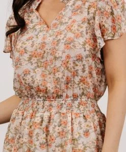 KA Shelby High-Low Dress | Pink Multi Floral Dresses