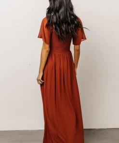 BB Custom Sierra Sweetheart Maxi Dress | Spice