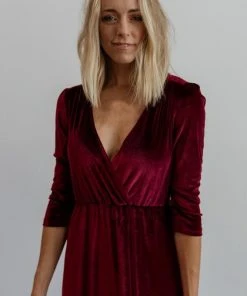 BB Custom Sofia Velvet Maxi Dress | Mulberry 17 BB Custom Sofia Velvet Maxi Dress | Mulberry