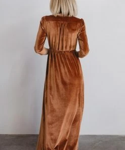 BB Custom Sofia Velvet Maxi Dress | Spice Dresses
