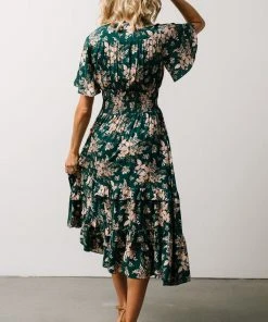 BB Custom Spell Boho Midi Dress | Topaz + Blush Floral 11 BB Custom Spell Boho Midi Dress | Topaz + Blush Floral