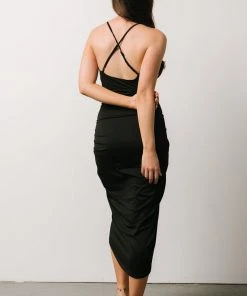 DD Tia Midi Dress | Black