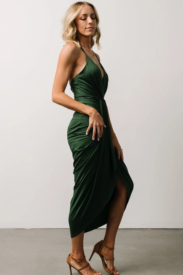 DD Tia Midi Dress | Green 5 DD Tia Midi Dress | Green