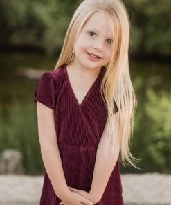 BB Custom Toddler Athena Pleated Midi Dress | Mulberry Dresses