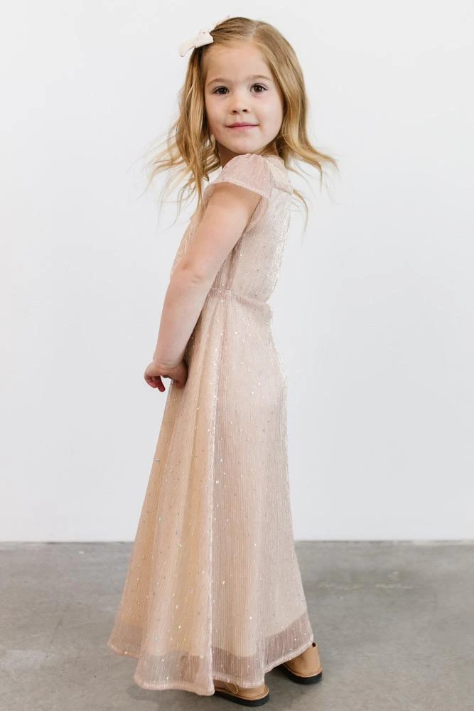 BB Custom Dresses Toddler Grace Sparkle Gown | Champagne BB Custom Dresses Toddler Grace Sparkle Gown | Champagne