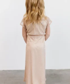 BB Custom Dresses Toddler Grace Sparkle Gown | Champagne 3 BB Custom Dresses Toddler Grace Sparkle Gown | Champagne