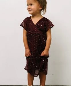 BB Custom Dresses Toddler Grace Sparkle Gown | Mulberry