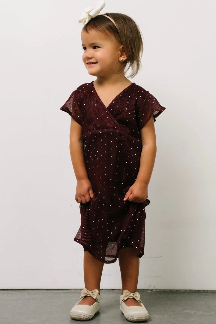 BB Custom Dresses Toddler Grace Sparkle Gown | Mulberry 1 BB Custom Dresses Toddler Grace Sparkle Gown | Mulberry