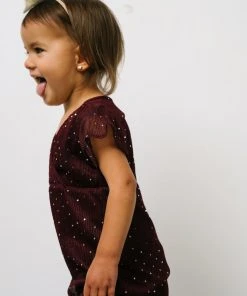 BB Custom Dresses Toddler Grace Sparkle Gown | Mulberry 9 BB Custom Dresses Toddler Grace Sparkle Gown | Mulberry