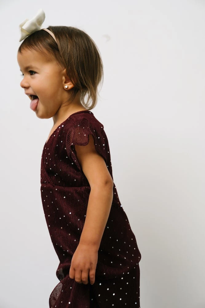 BB Custom Dresses Toddler Grace Sparkle Gown | Mulberry 5 BB Custom Dresses Toddler Grace Sparkle Gown | Mulberry