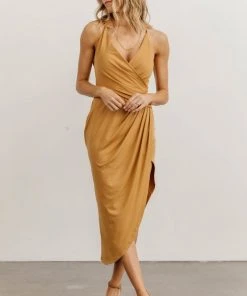 DD Dresses Varia Midi Dress | Dusty Camel