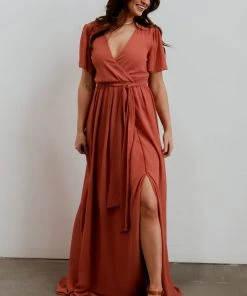 RR Vaughnie Maxi Dress | Dusty Clay 10 RR Vaughnie Maxi Dress | Dusty Clay