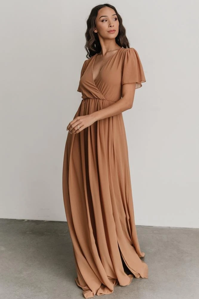 RR Vaughnie Maxi Dress | Light Copper Dresses RR Vaughnie Maxi Dress | Light Copper Dresses