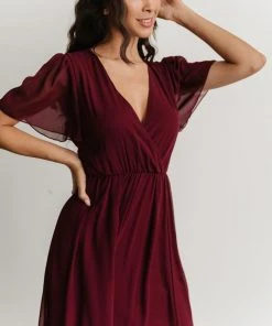 RR Vaughnie Maxi Dress | Merlot 11 RR Vaughnie Maxi Dress | Merlot