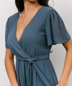 RR Vaughnie Maxi Dress | Slate Dresses