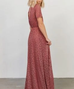 Venice Lace Maxi Dress | Berry 11 Venice Lace Maxi Dress | Berry