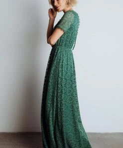 RR Venice Lace Maxi Dress | Green 13 RR Venice Lace Maxi Dress | Green