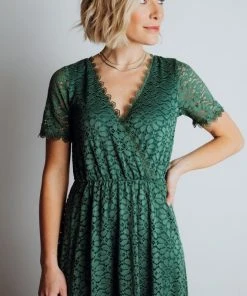 RR Venice Lace Maxi Dress | Green 16 RR Venice Lace Maxi Dress | Green