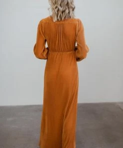 BB Custom Venus Pleated Maxi Dress | Saffron Dresses