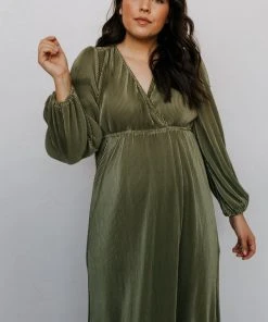 BB Custom Dresses Venus Pleated Maxi Dress | Sage 13 BB Custom Dresses Venus Pleated Maxi Dress | Sage