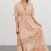 RR Vera Maxi Dress | Salmon