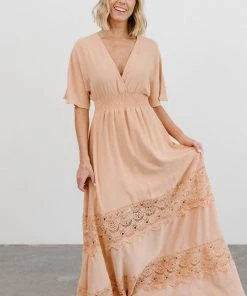 RR Vera Maxi Dress | Salmon