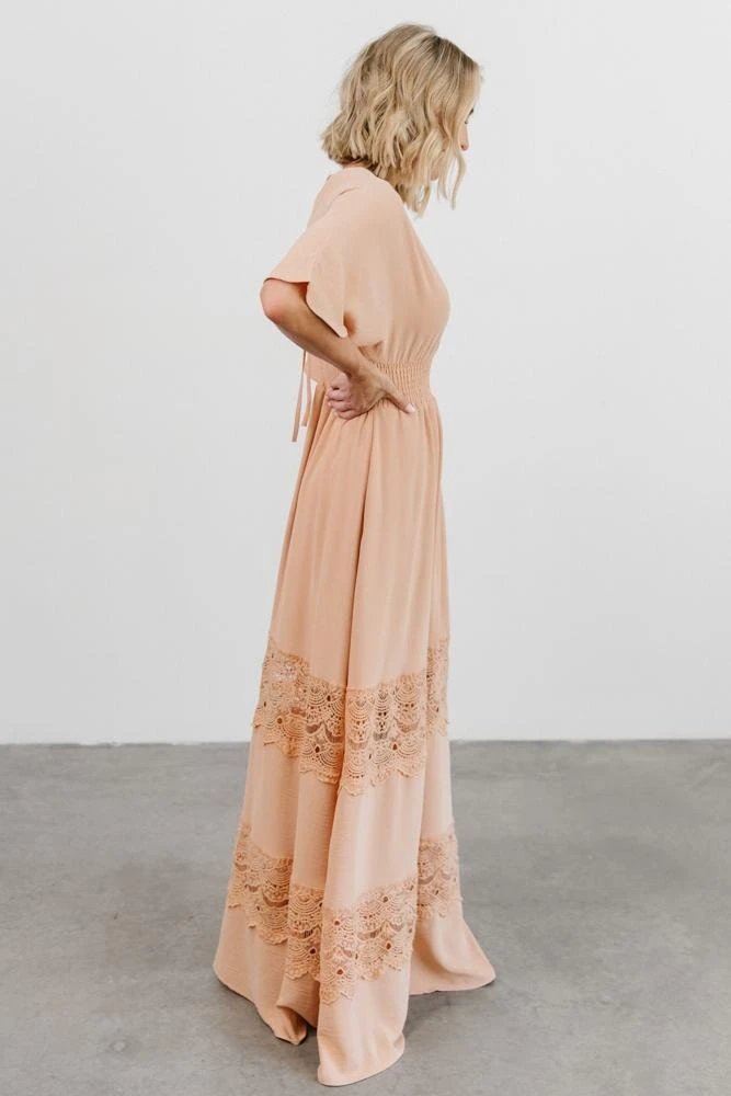 RR Vera Maxi Dress | Salmon 5 RR Vera Maxi Dress | Salmon